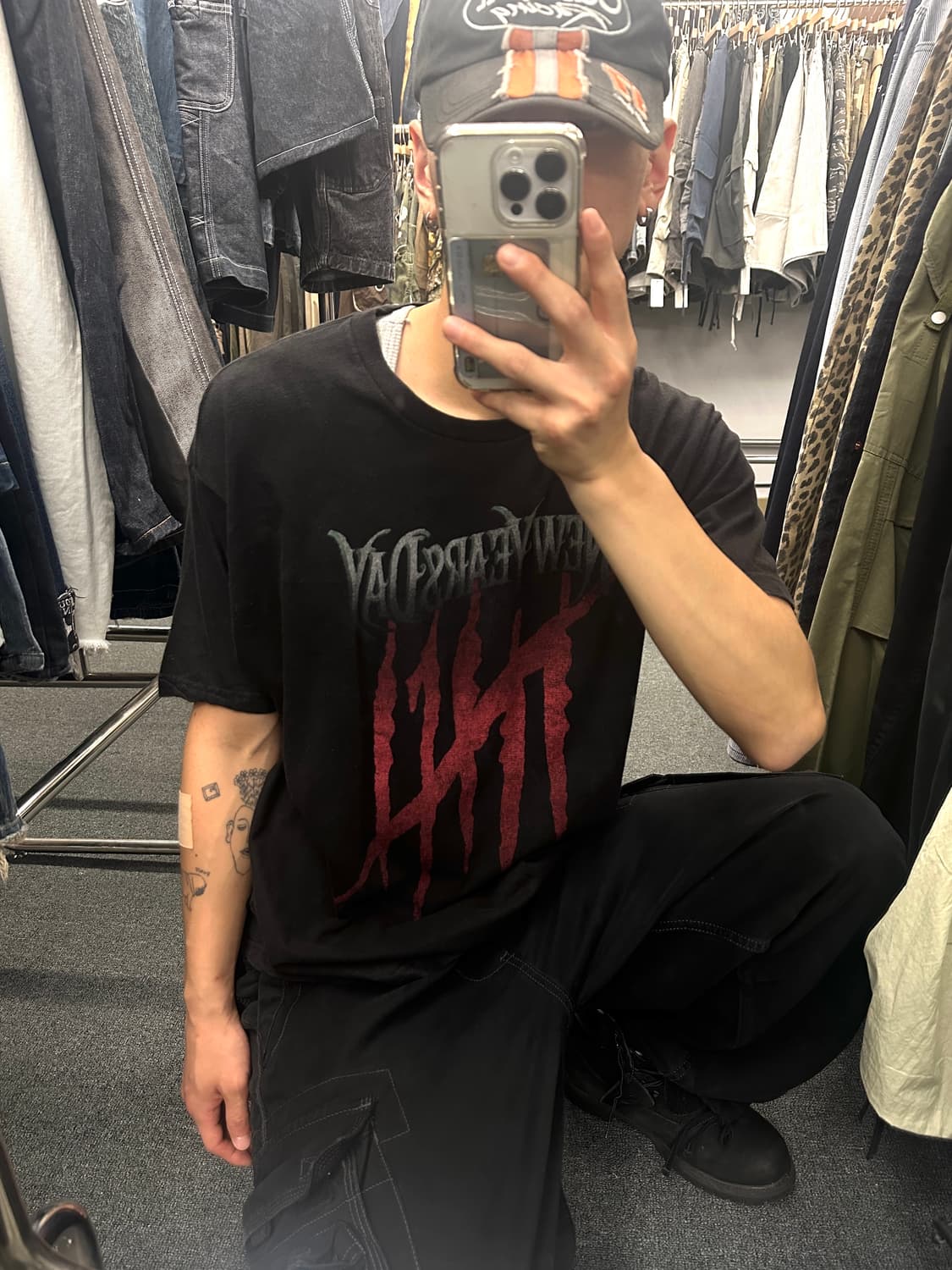 XL) New Years Day 락 밴드티 반팔티셔츠 상품이미지1
