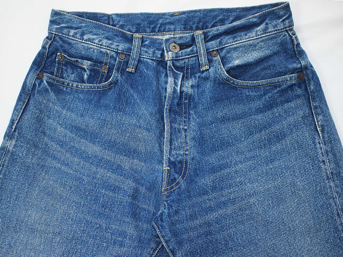 (30)텐더로인 5P 레귤러 스트레이트 셀비지 데님팬츠 다트포드 블랙잭 상품이미지3