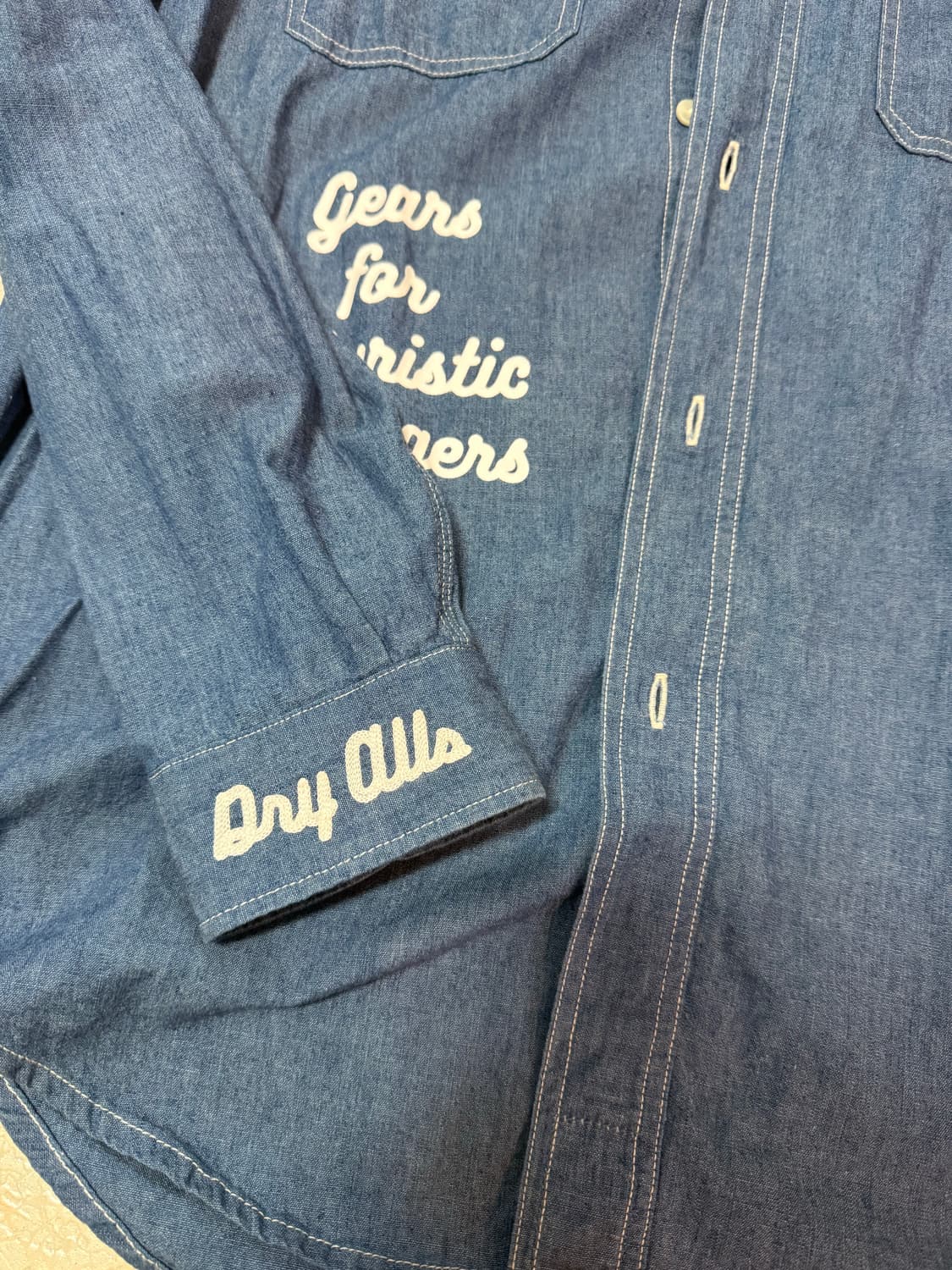 [XL] 휴먼메이드 샴브레이 셔츠 상품이미지3