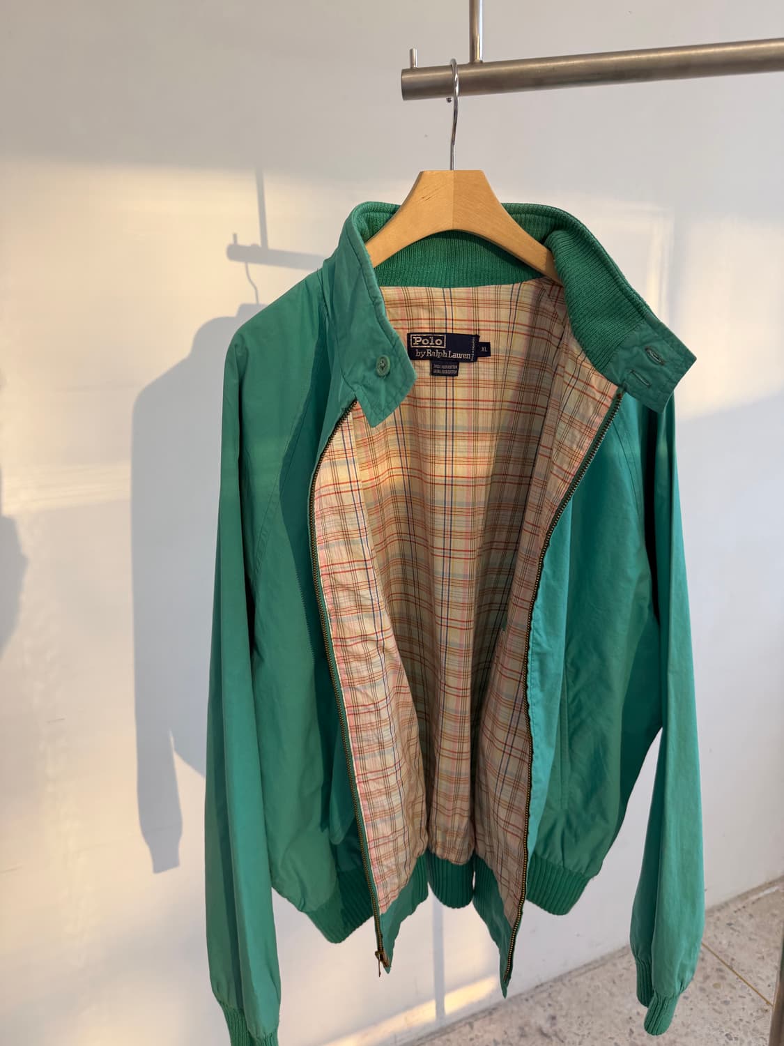 랄프로렌 빈티지 봄버 블루종 자켓 상품이미지7