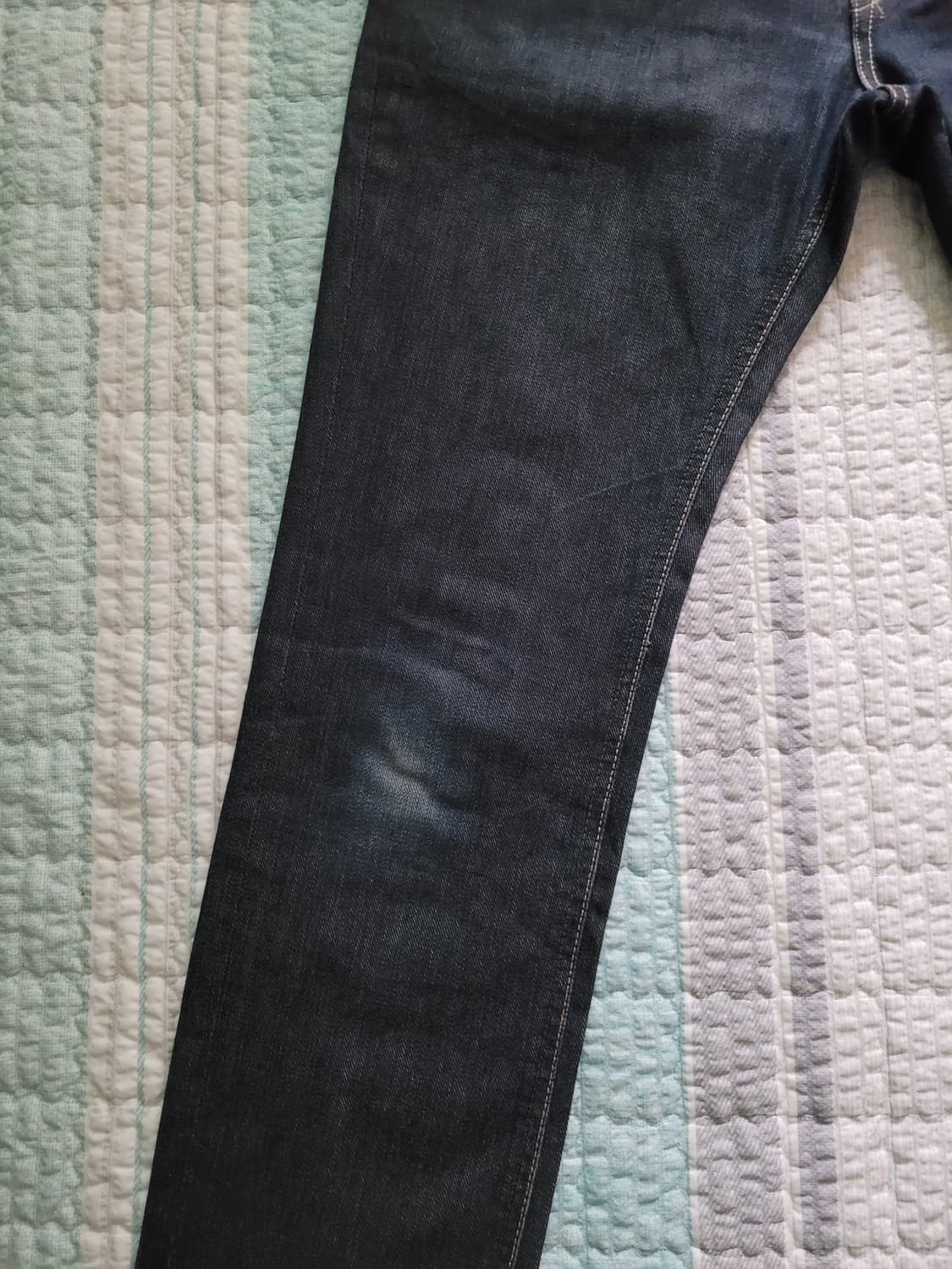 재팬 리 101 Lee 101 레귤러네로우 진청슬림진 29사이즈 상품이미지2