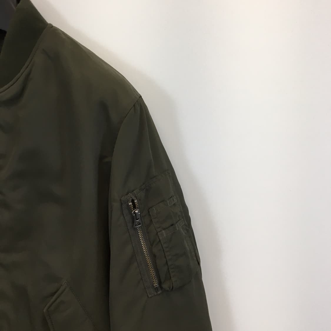 유니클로 MA-1 블루종점퍼 M 상품이미지4