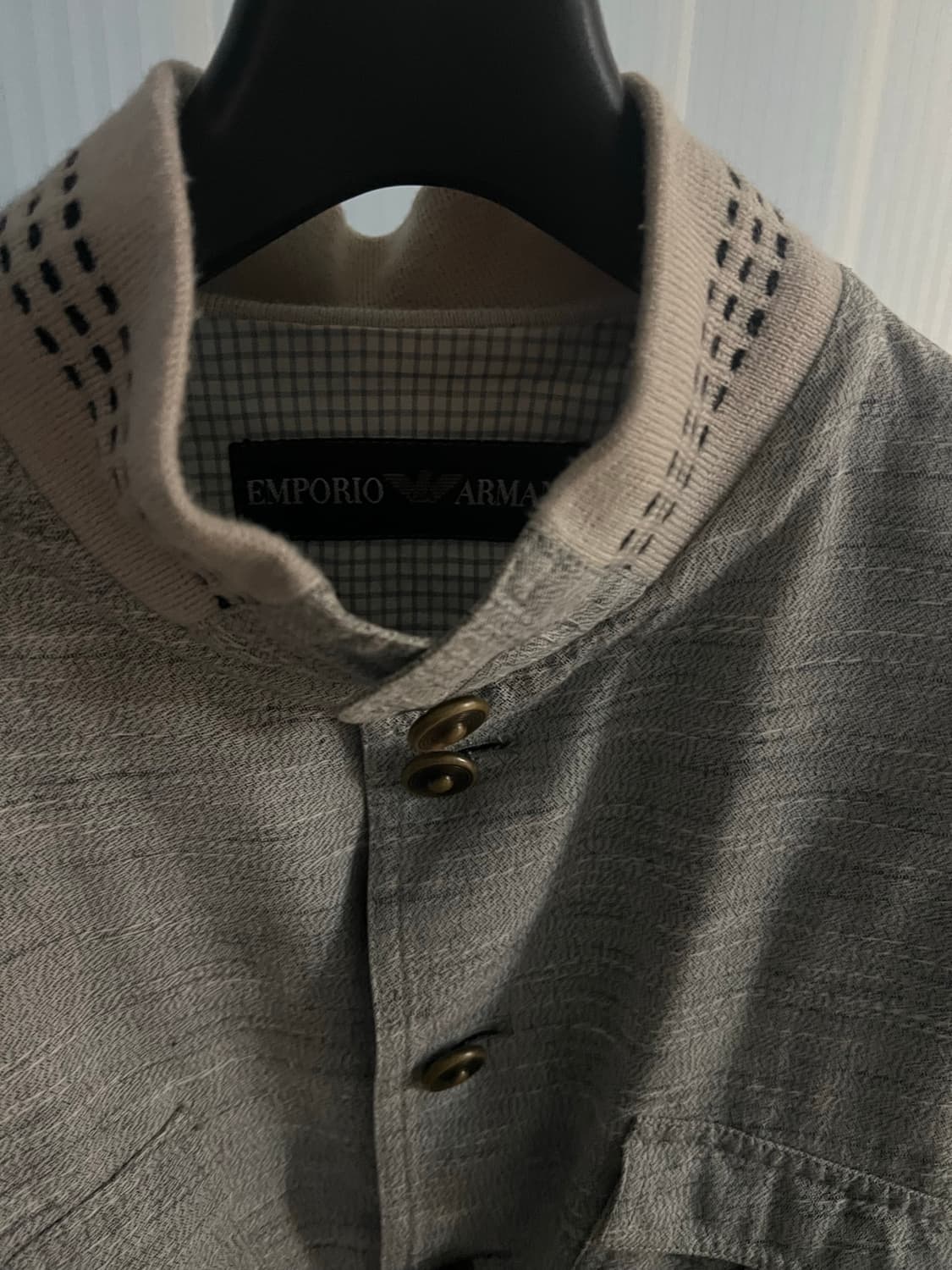 80‘s emporio armani light grey jacket 상품이미지2