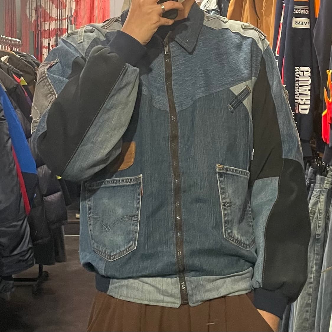 [IM] 리바이스 리메이크 데님 카라 자켓 상품이미지5