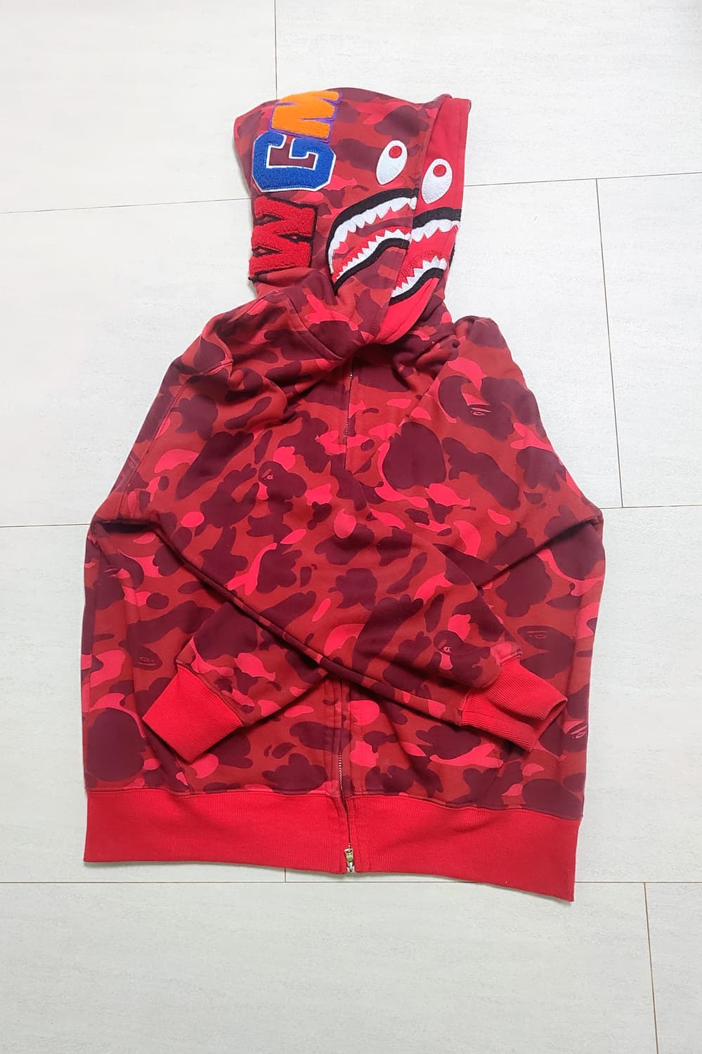 베이프 더블샤크 후드집업 상품이미지2