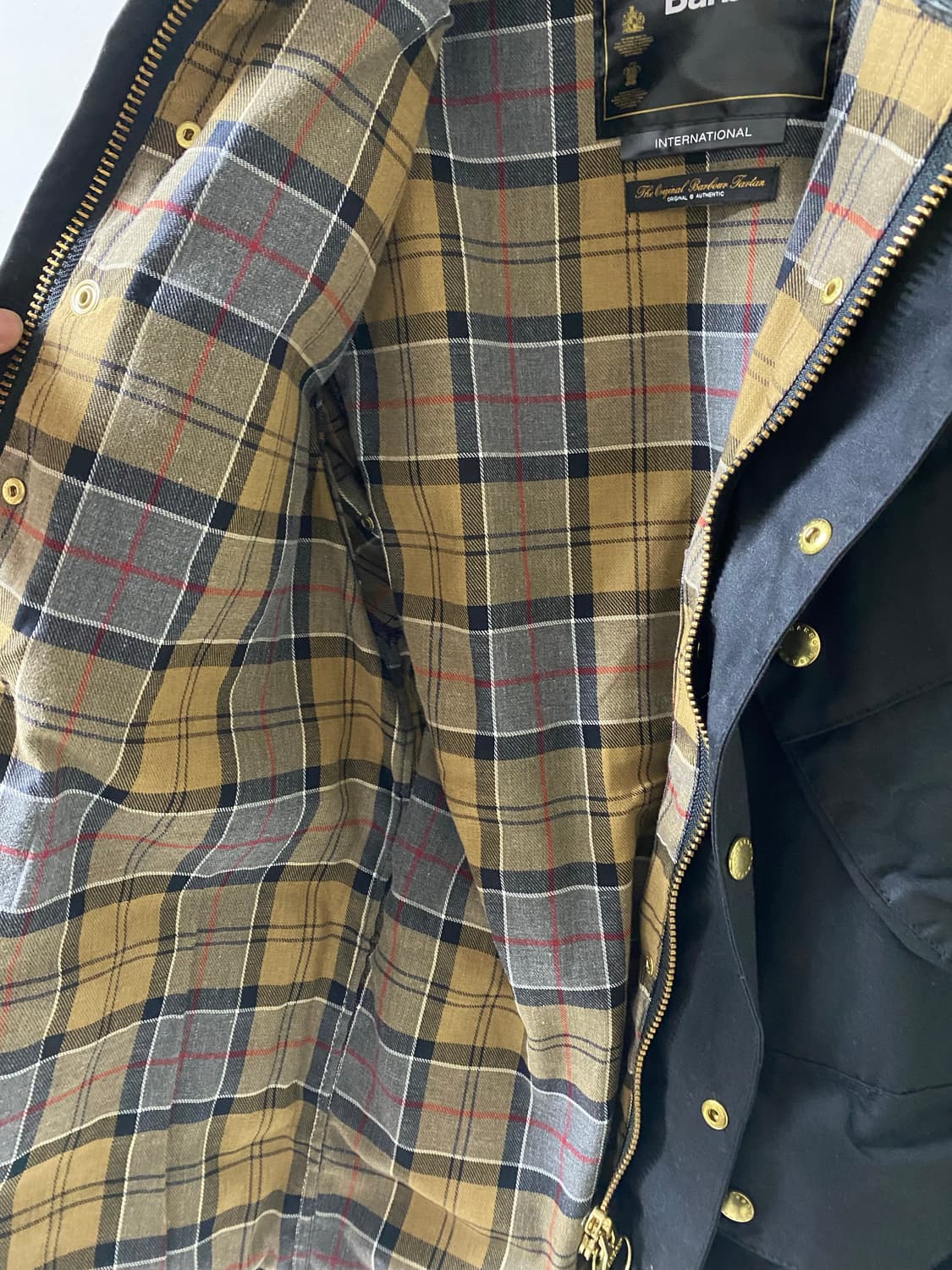 바버 인터네셔널 A7 자켓 34 사이즈 신품 상품이미지4