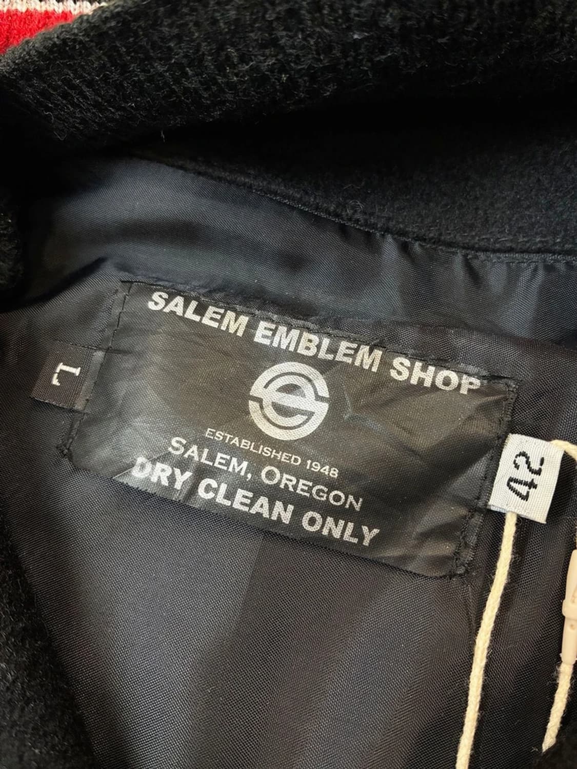 SALEM 00's USA 소가죽 바시티 자켓 PN6137    상품이미지9