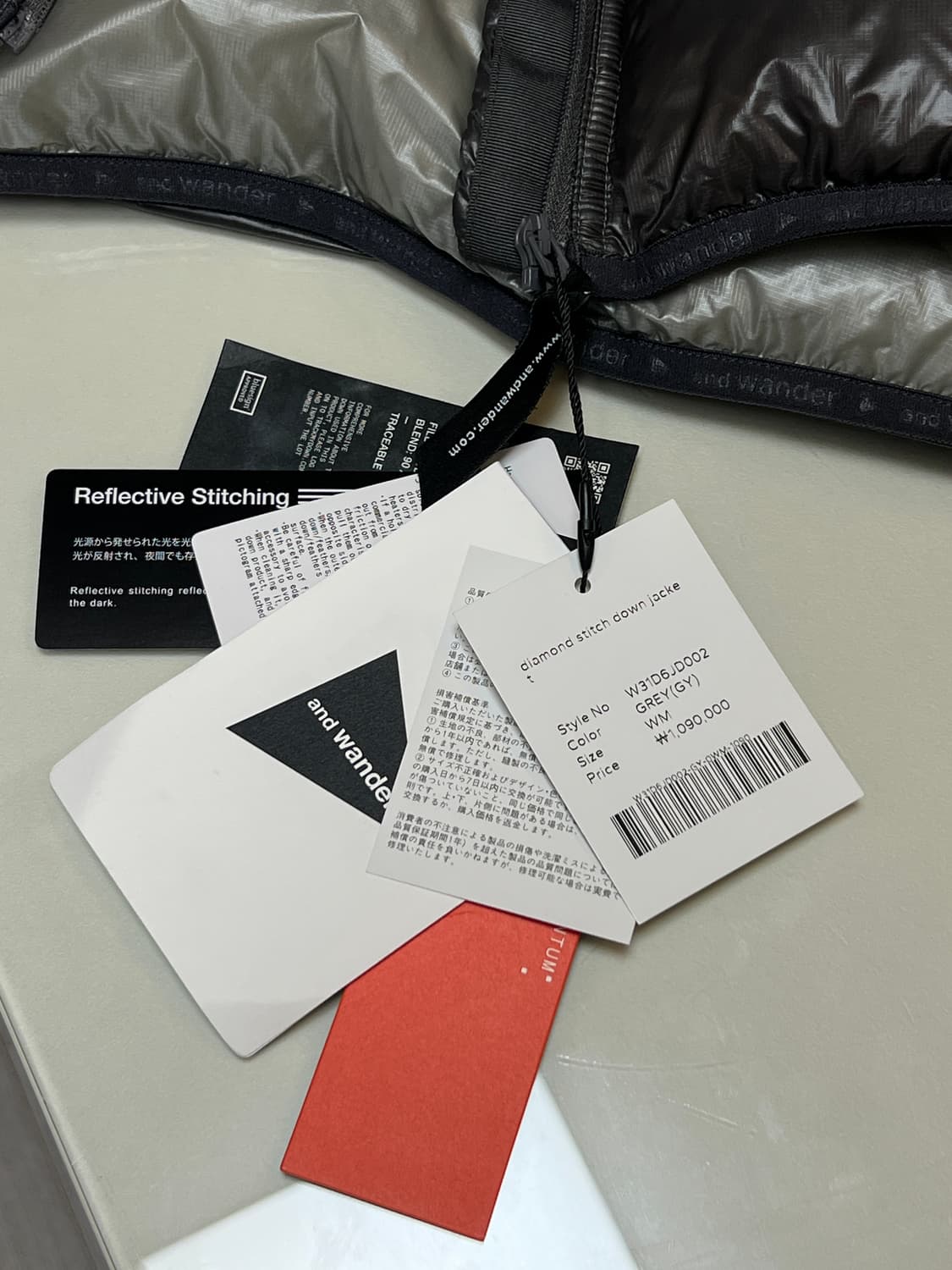앤드원더 다이아몬드 스티치 다운 WM 상품이미지3