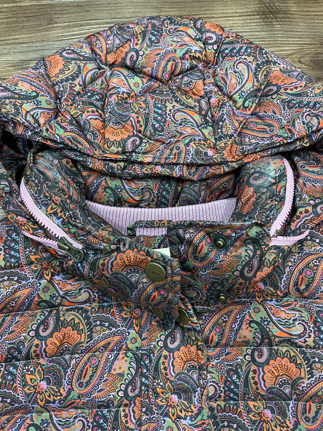 오일릴리 페이즐리 오리털 패딩 자켓 상품이미지7