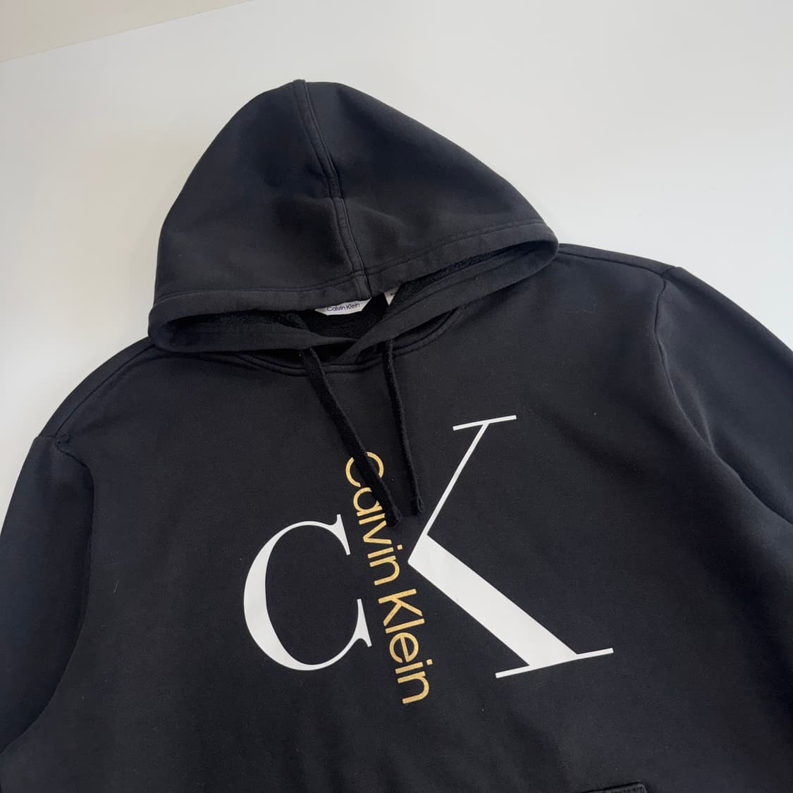 Calvin Klein 캘빈클라인 ck 로고 블랙 후드티 상품이미지4