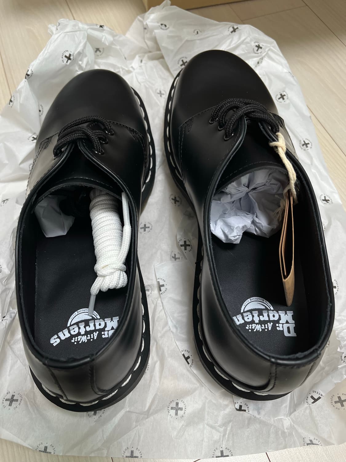 [260] 닥터마틴 1461 블랙 스무스 새상품 상품이미지3