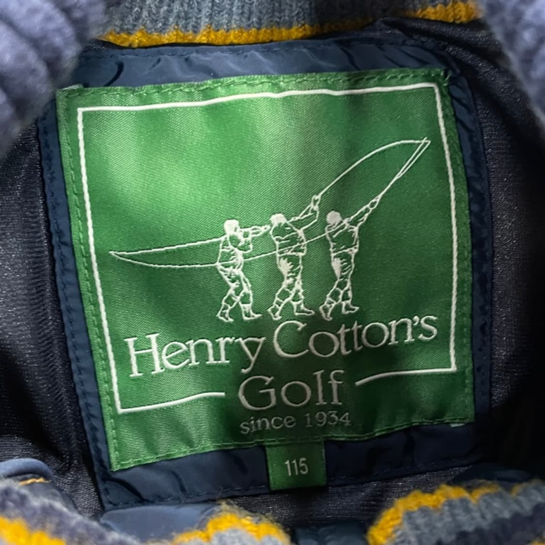 105 헨리코튼 골프 하이브리드 니트 패딩 상품이미지3