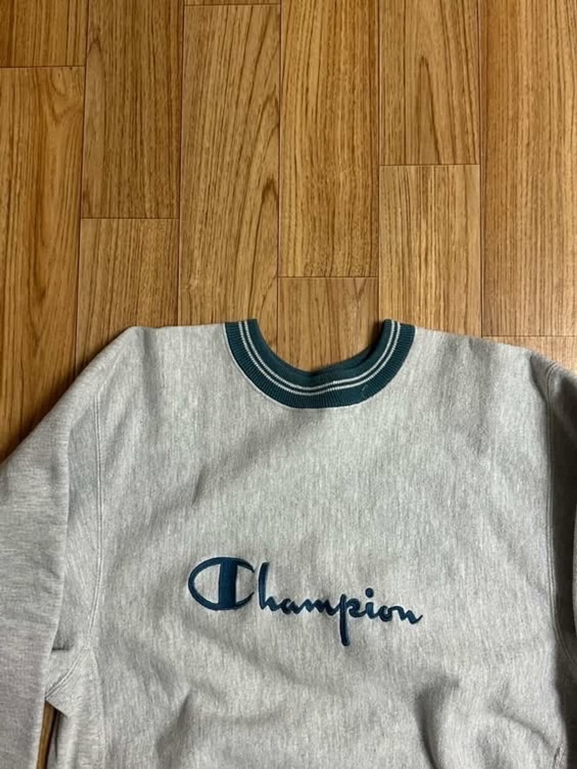 챔피온 리버스위브 90s 빅로고 맨투맨 상품이미지6