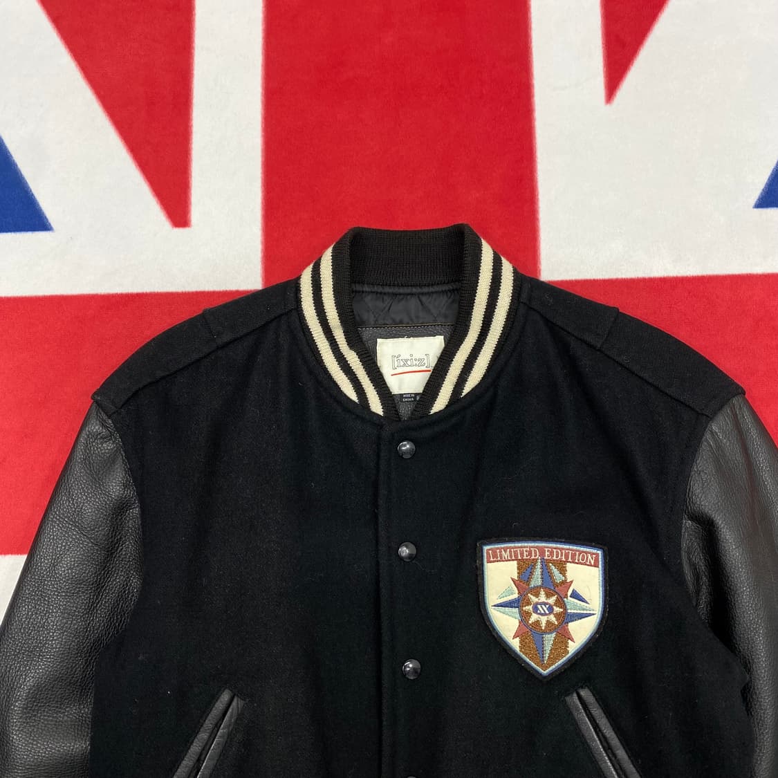 빈티지 소가죽 울 바시티 M  상품이미지2