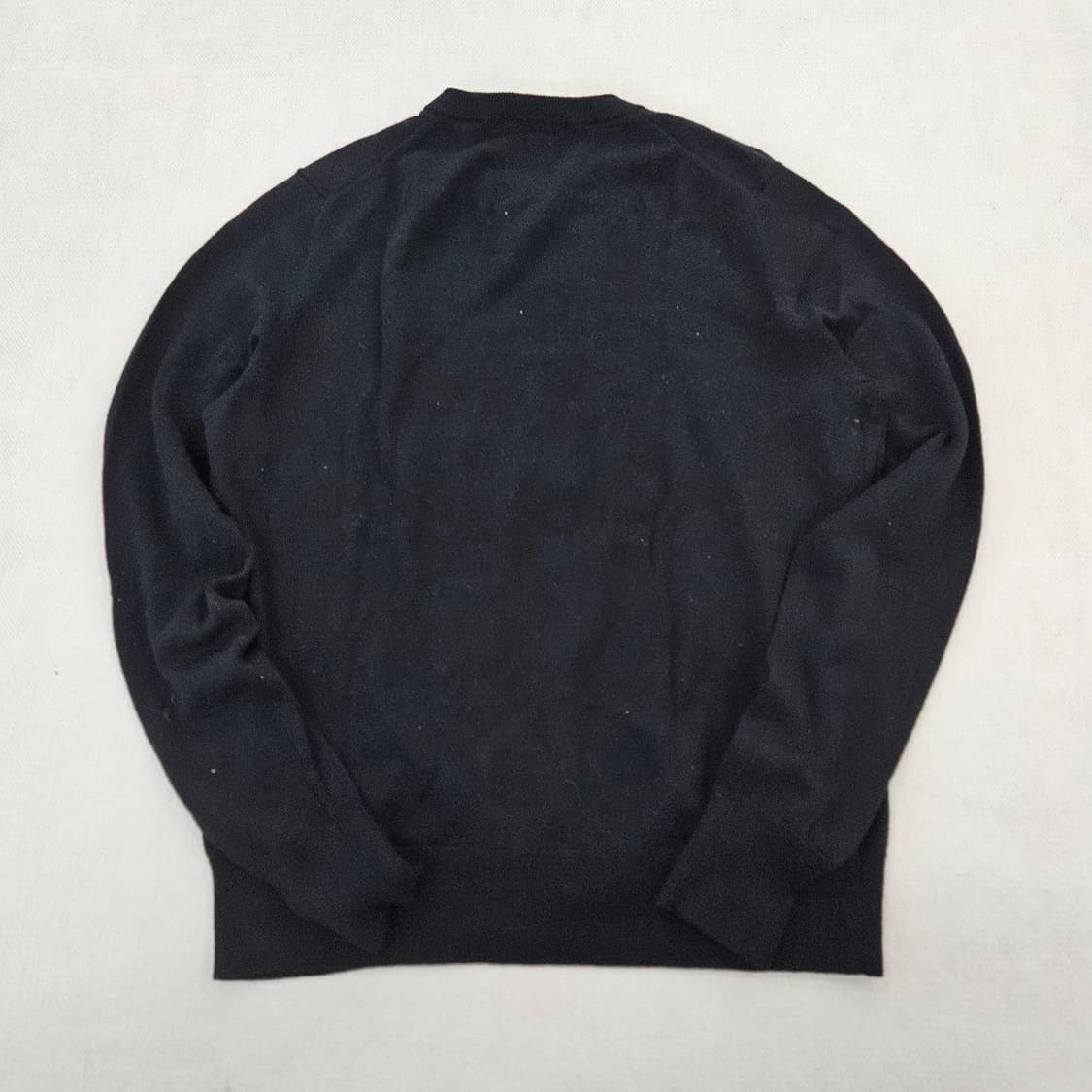 [L] 유니클로 퓨어 뉴 울 V넥 가디건 0114YH1 상품이미지4