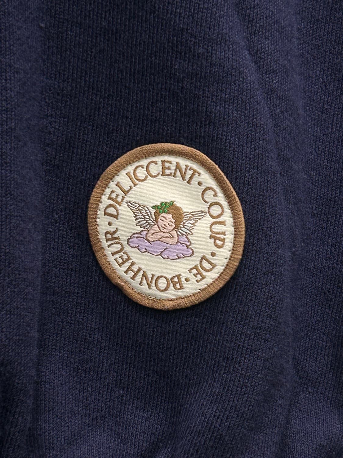 델리센트 세일러 카라 하프집업 맨투맨 F 상품이미지4