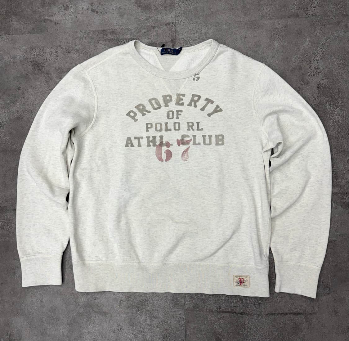 폴로 랄프로렌 스펠아웃 애슬레틱 클럽 맨투맨 상품이미지1