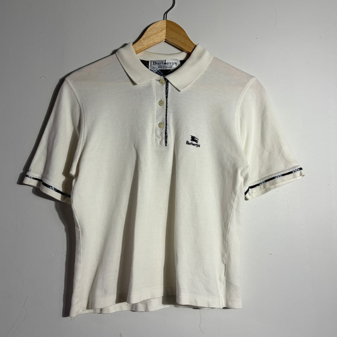 버버리 반팔 크롭 카라티 (무료배송) 상품이미지1