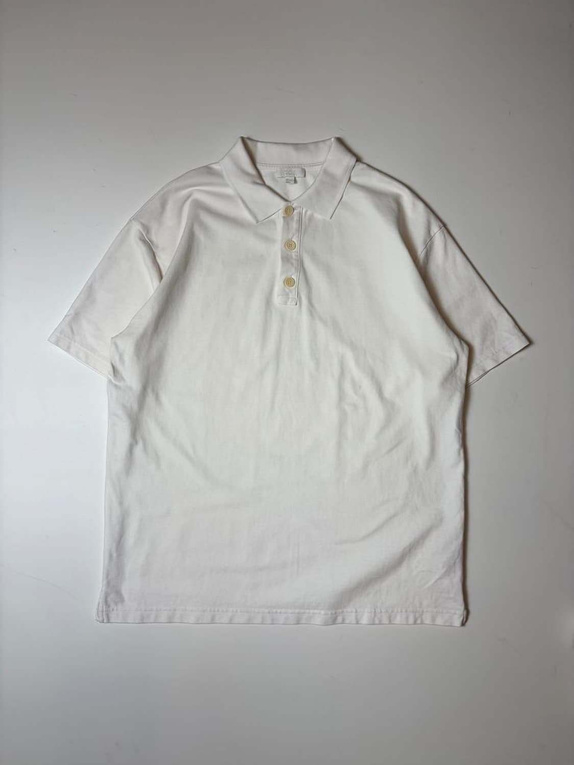 코스 COS 솔리드 반팔 카라 티셔츠 PN9212 상품이미지1