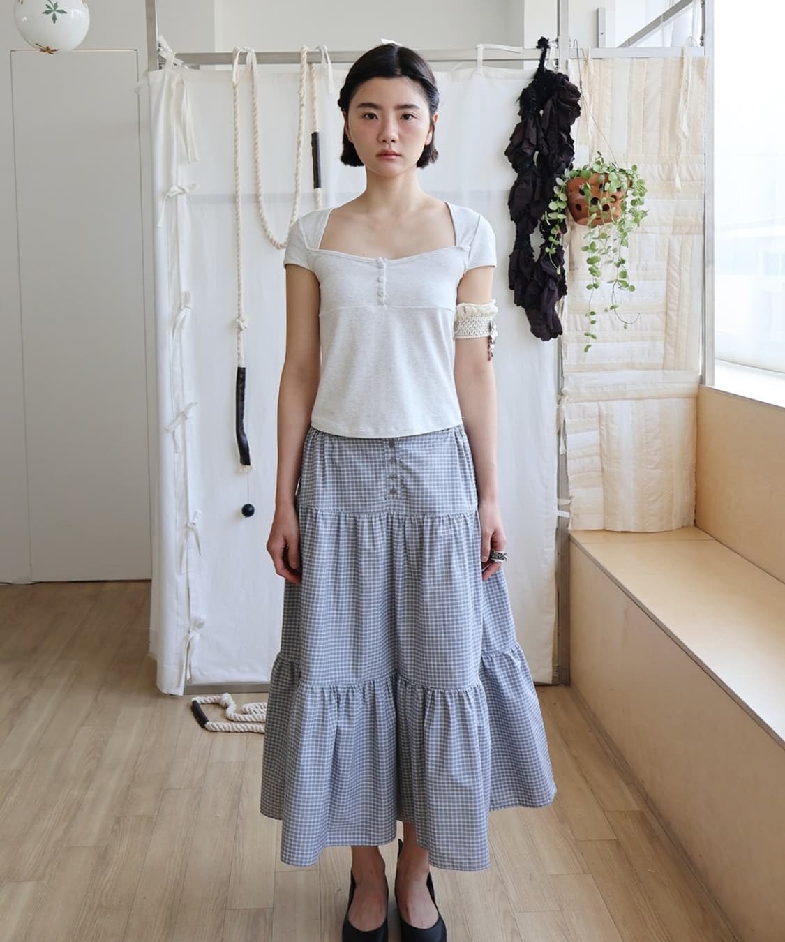 콜로신스 모모 롱스커트 새상품 상품이미지2