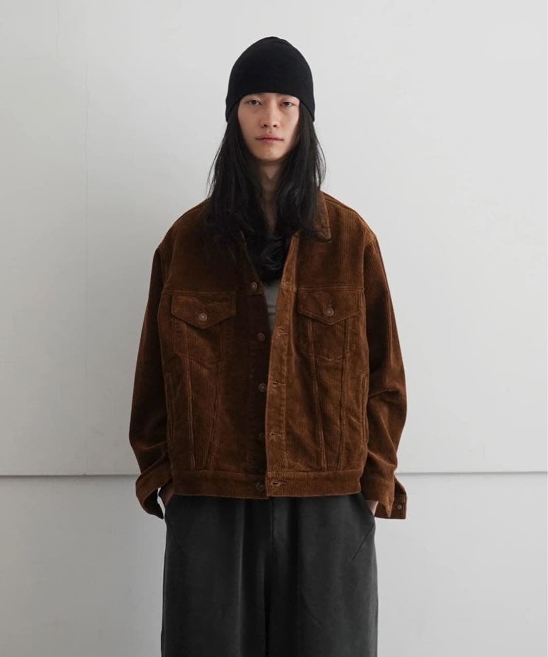 언유즈드 UNUSED 24FW 코듀로이 자켓 브라운 3사이즈 판매합니다 상품이미지2