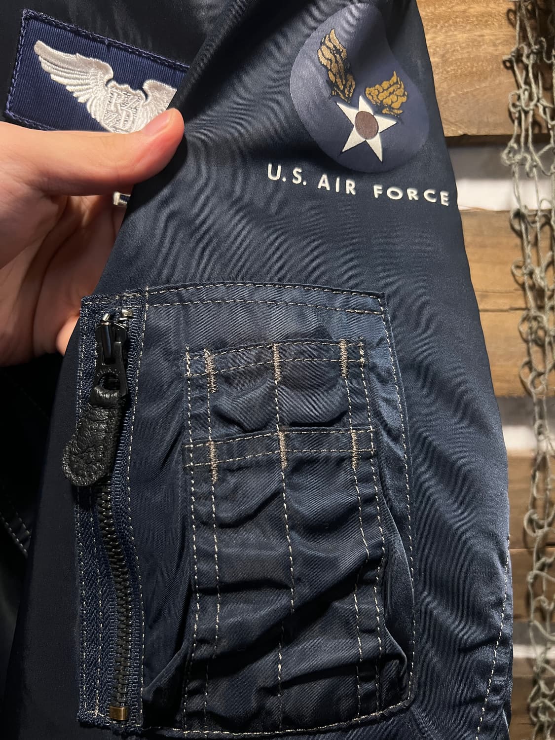 [M]TED COMPANY 테드컴퍼니 TYPE L-2A 네이비 항공 점퍼 상품이미지5