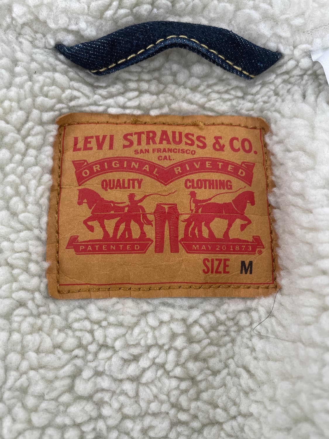 리바이스 쉐르파 데님 자켓 상품이미지3