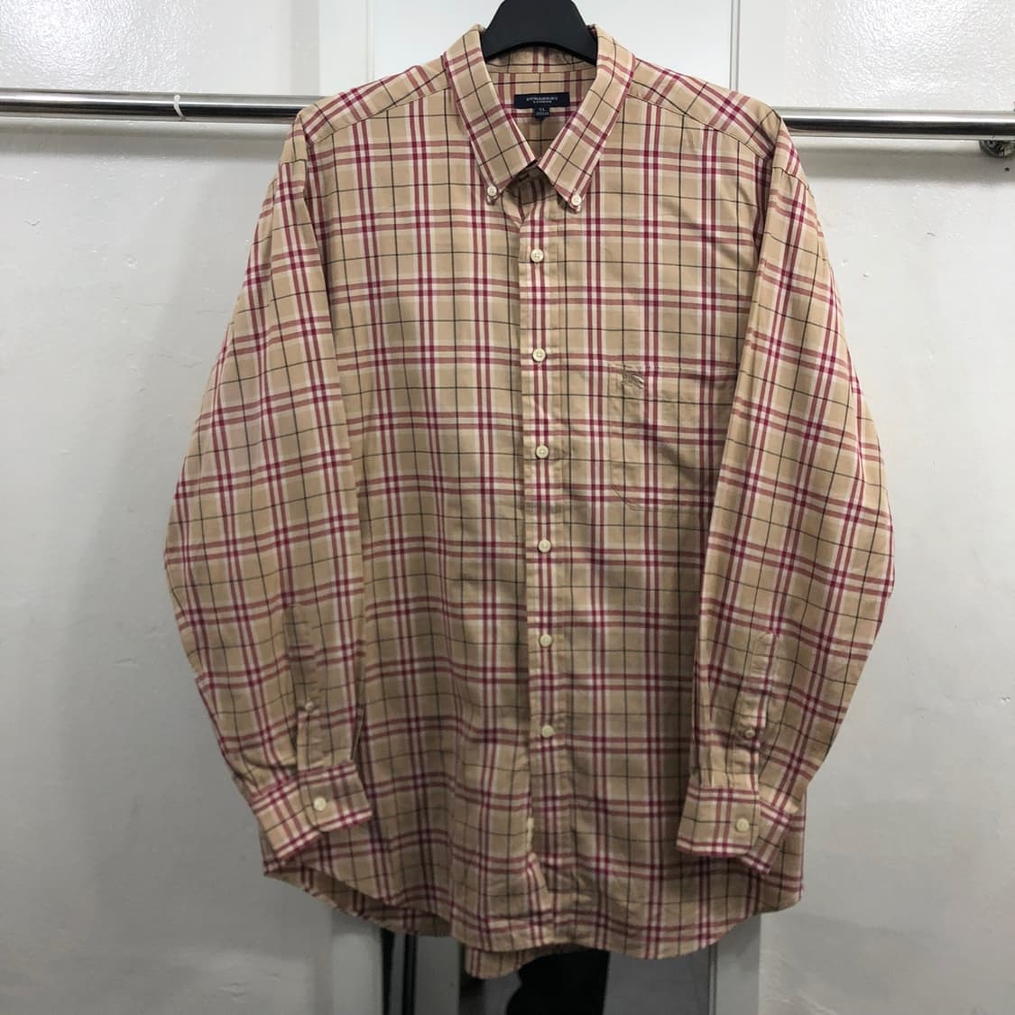 XL 버버리 노바체크 셔츠 상품이미지2