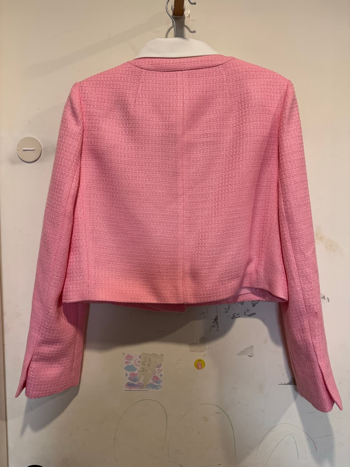 올리브데올리브 핑크 트위드 자켓 상품이미지6