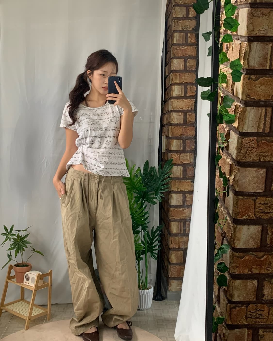 가을코디 에스닉 오버핏 팬츠 상품이미지2