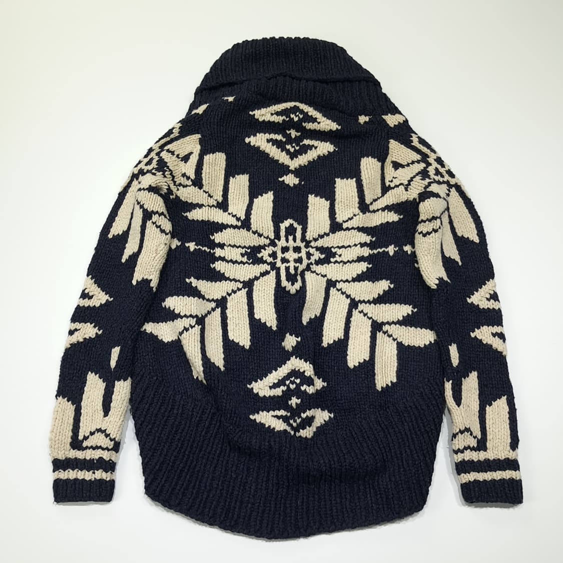 CL023 XS/S 폴로 이탈리안 원사 울·캐시미어 블렌드 핸드니트 토 상품이미지5