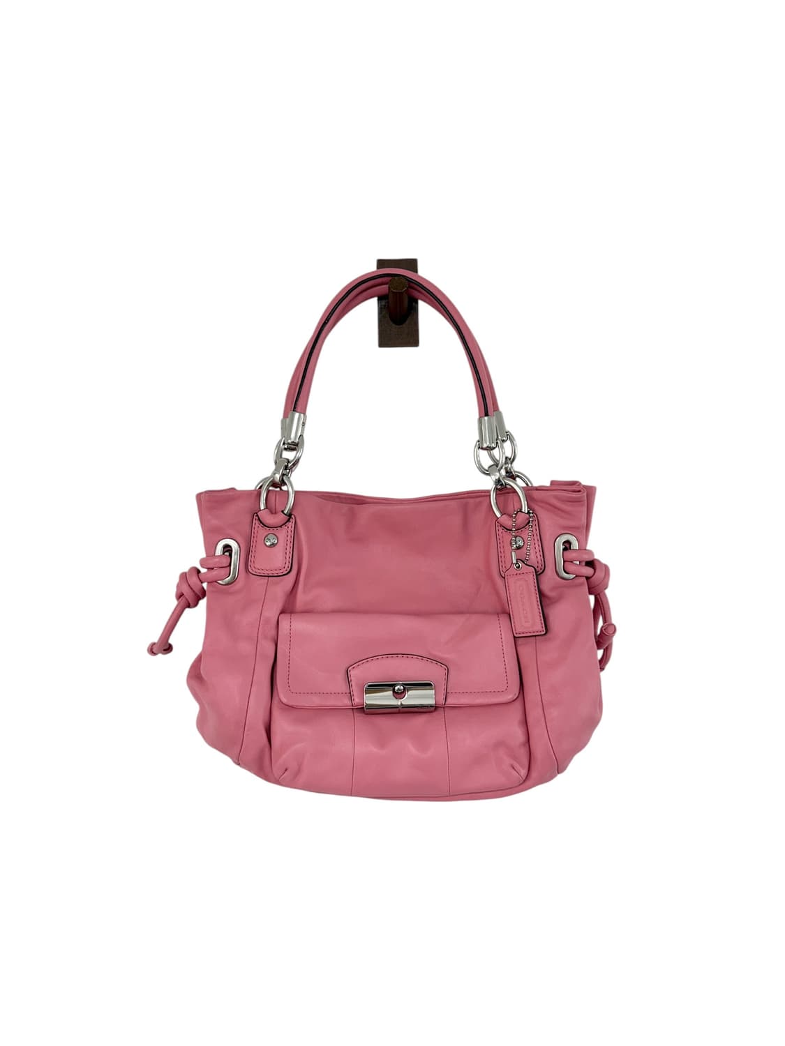 코치 셔링 핑크 숄더백  상품이미지1