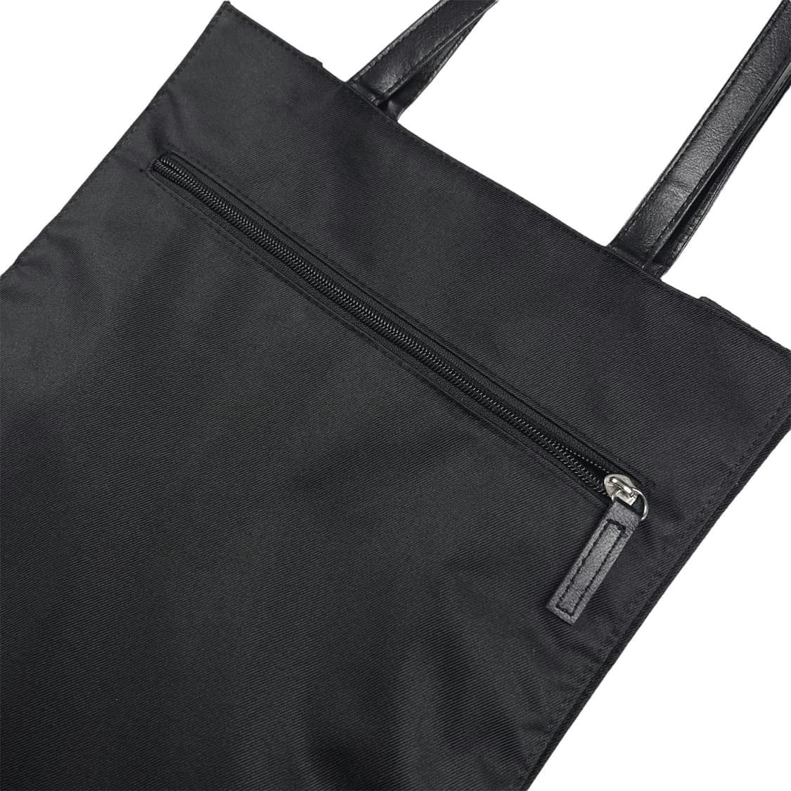 leather panel nylon tote bag 상품이미지6