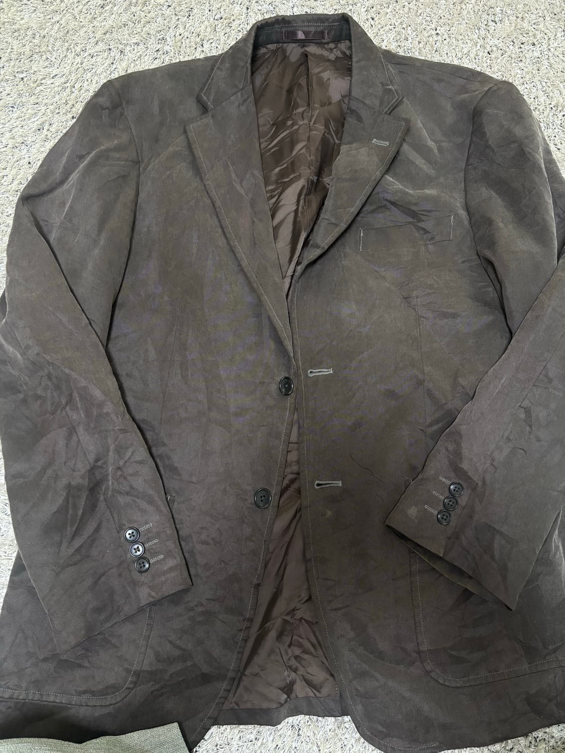 일본판 FYLE LUXE 텐셀 100프로 블레이저 사이즈 105 상품이미지1