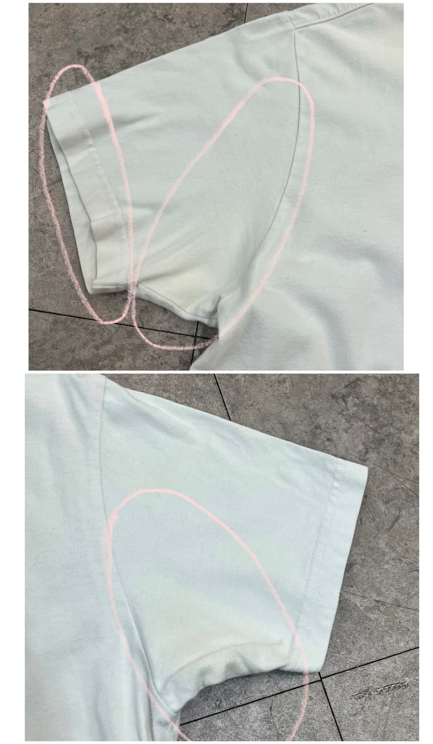 노스페이스 반팔티 화이트 S(90) #csz4121 상품이미지10