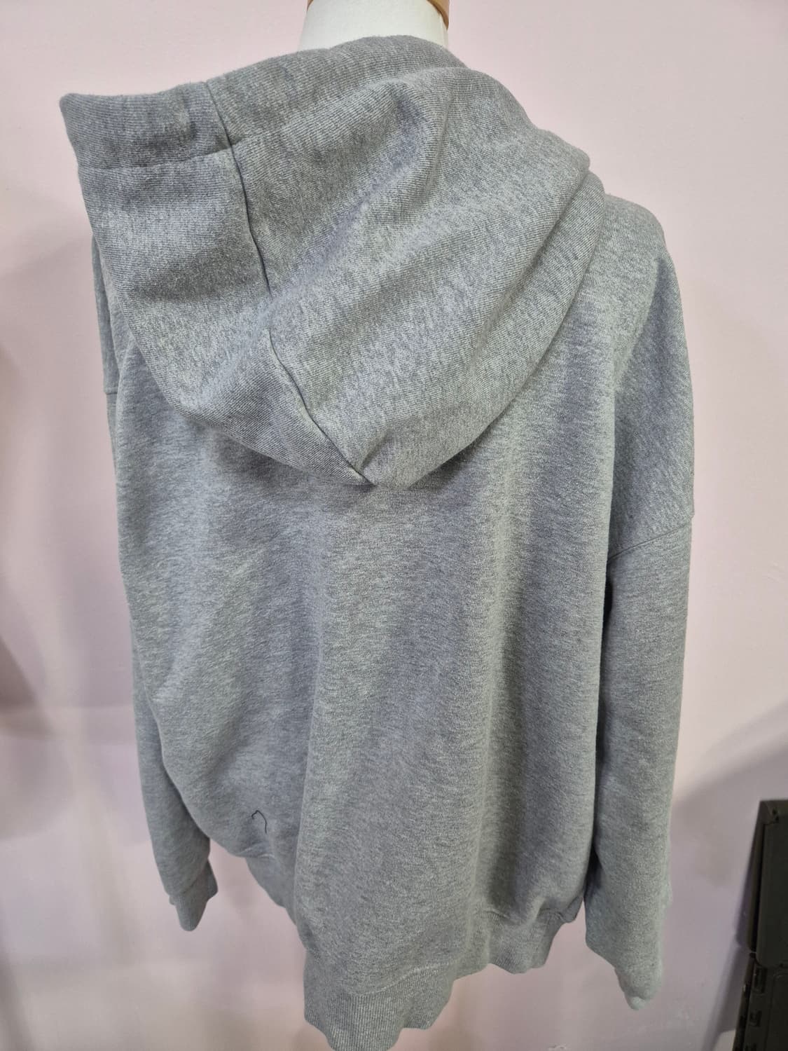 회색 후드 집업 자켓 상품이미지2