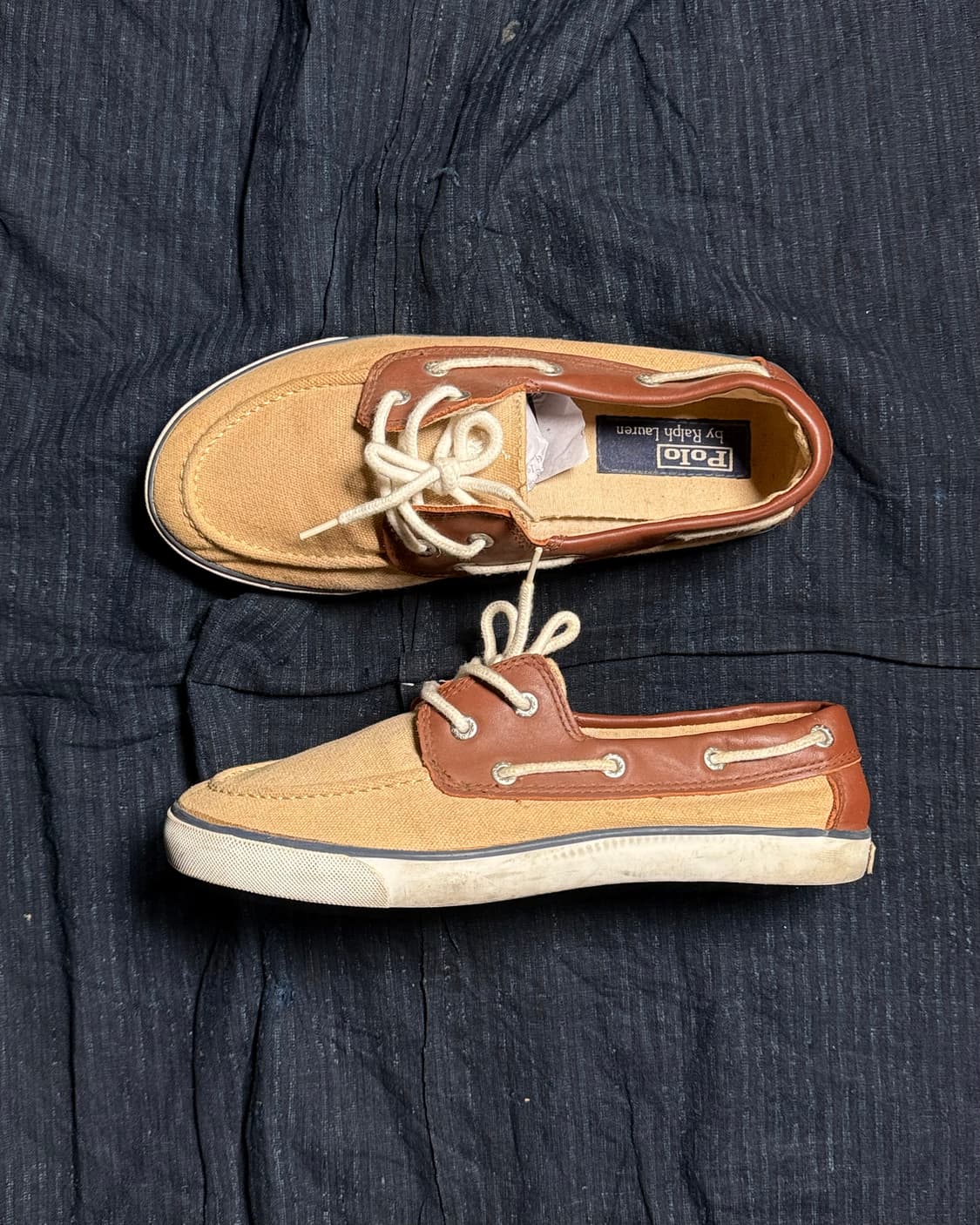 폴로 랄프로렌 랜더 보트슈즈 US5 상품이미지1