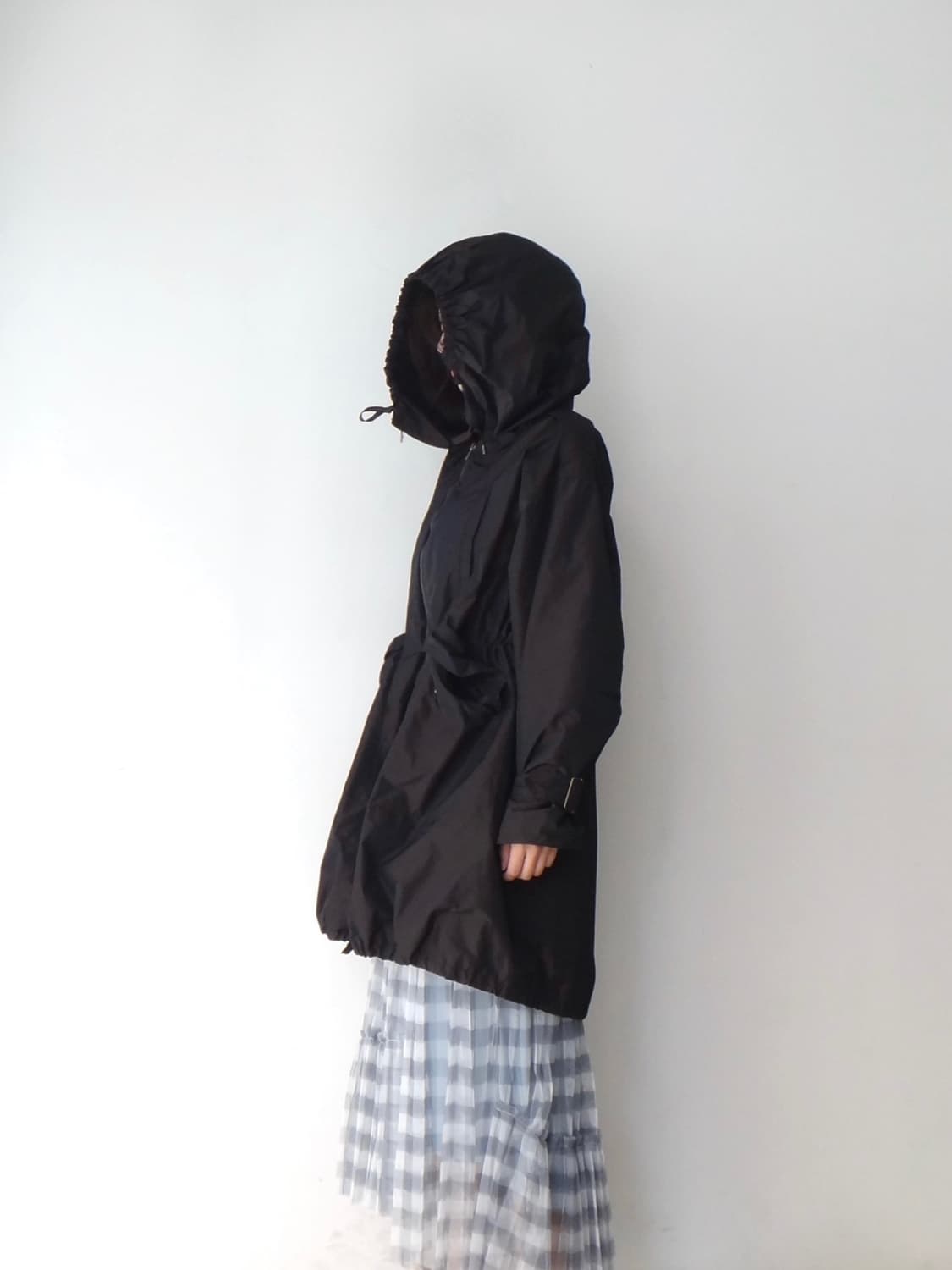 Balloon glossy midi jacket 상품이미지1