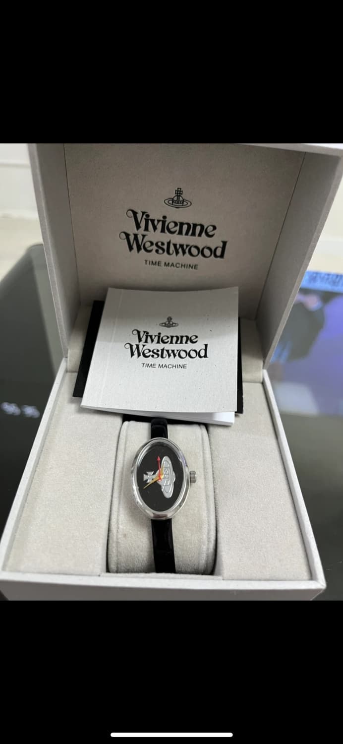 (풀구성) 비비안웨스트우드 타임머신 가죽 시계 상품이미지2