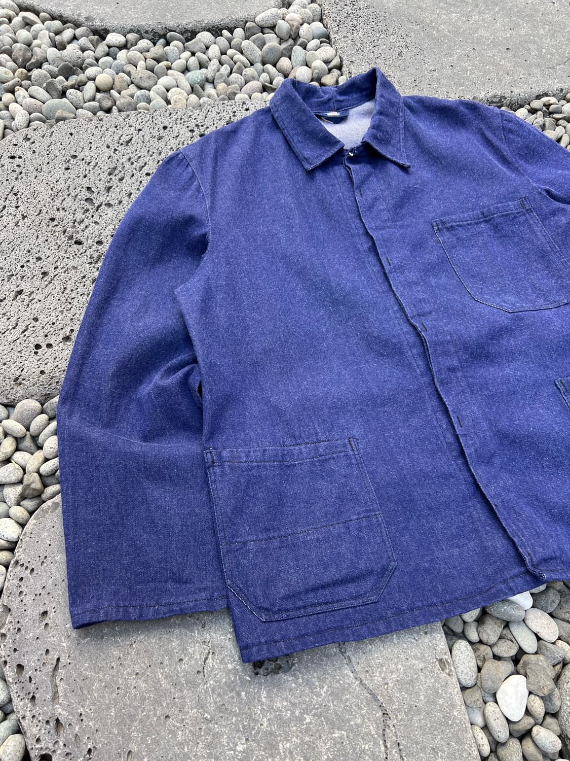 OLD VINTAGE DENIM FRENCH 데님자켓 프렌치워크자켓 상품이미지5