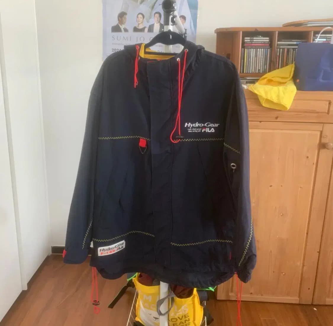 휠라 90‘s 네이비 바람막이 자켓 상품이미지1