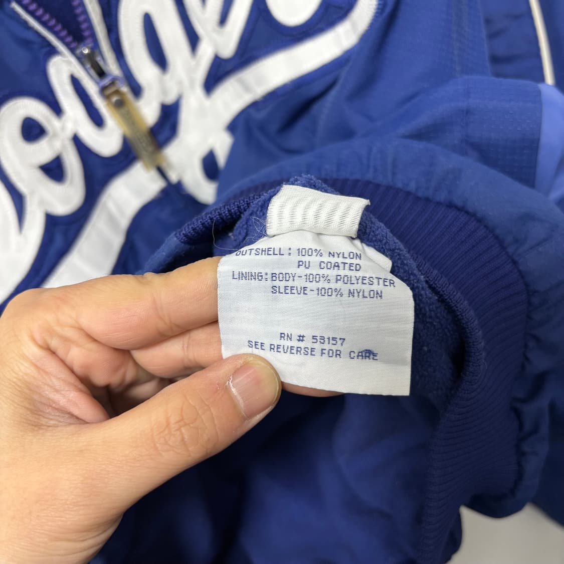 마제스틱 LA다저스 어센틱 자켓 상품이미지7