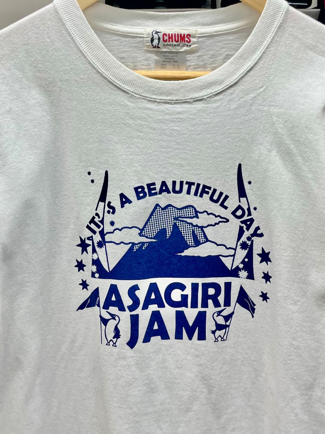 [95] CHUMS 첨스 아사기리잼 반팔티 상품이미지2