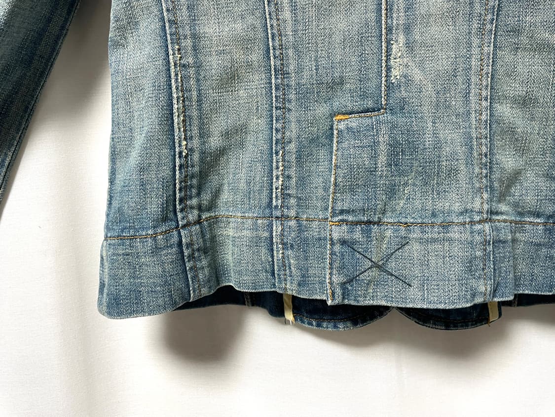 여성 폴로 랄프로렌 슬림핏 웨스턴 데님 청자켓 상품이미지7