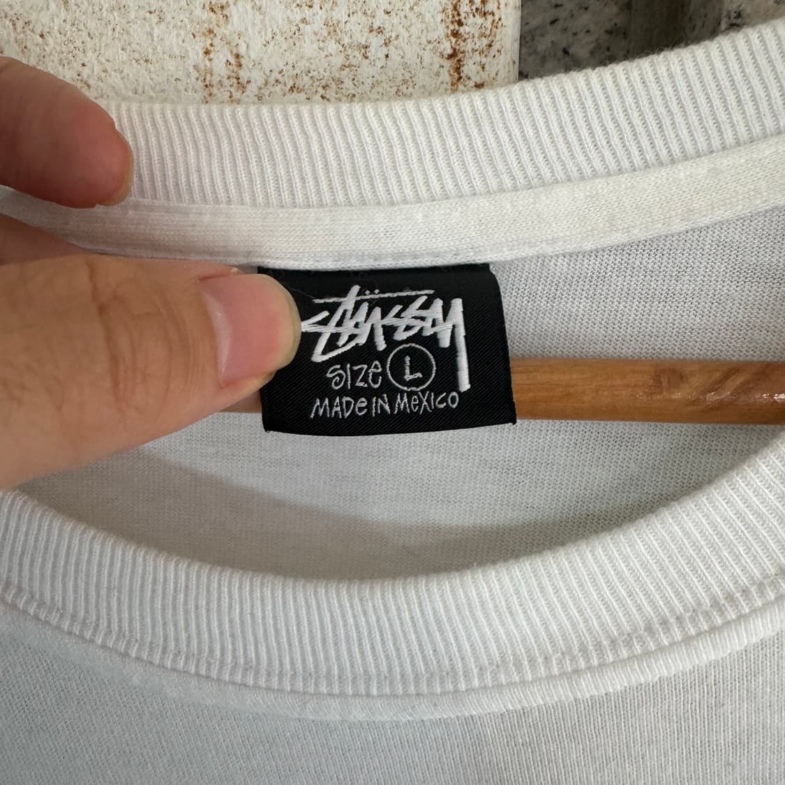 스투시 월드 투어 로고 반팔티 상품이미지8