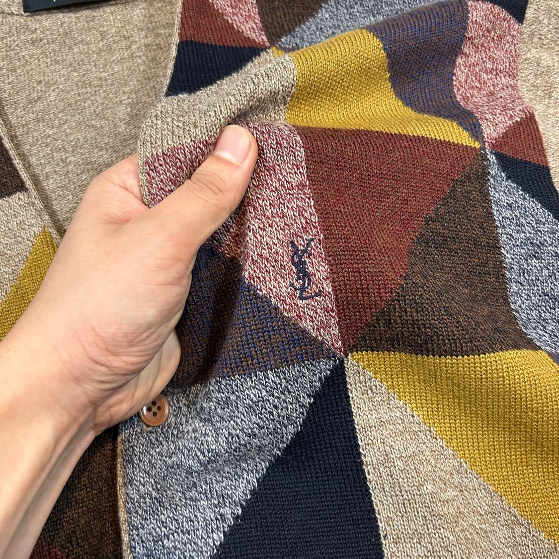 L) YSL 입생로랑 울 가디건 자켓 상품이미지4