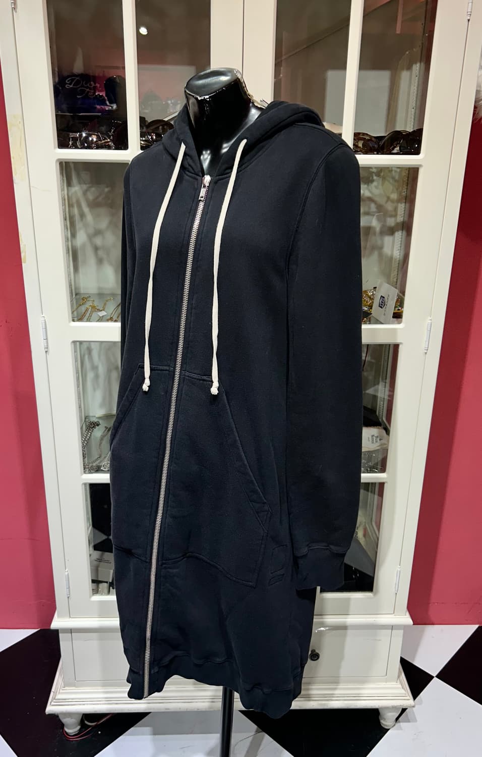 Rick Owens drkshdw 릭오웬스 다크쉐도우 롱 후드집업 상품이미지1