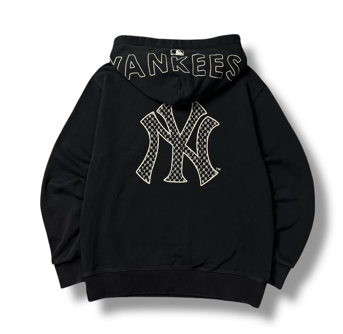 중녀감성 MLB 엠엘비 뉴욕 양키스 후드티 블랙 오네갸루 이코 솜빈티지 상품이미지1