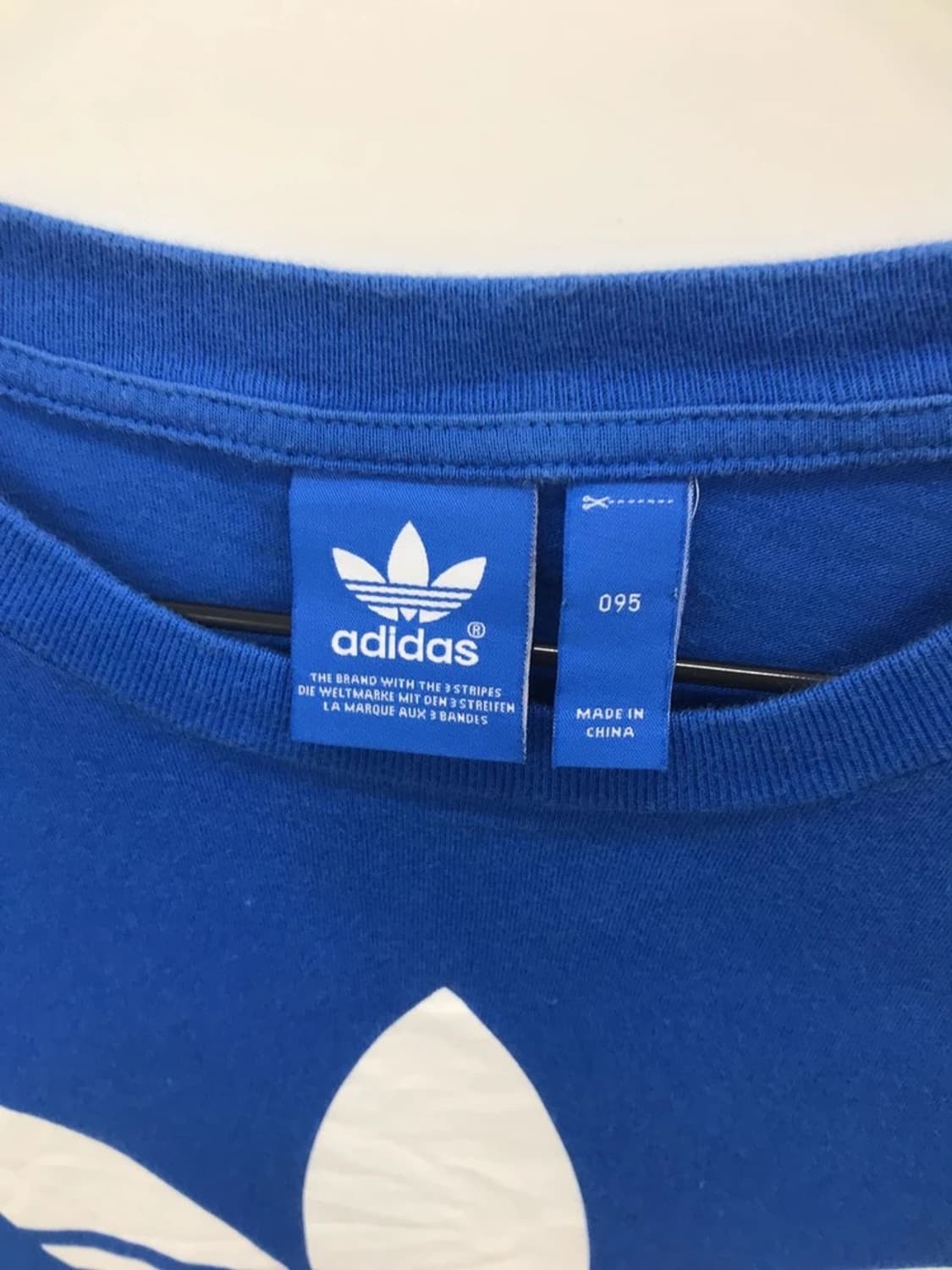 Adidas Originals Blue Trefoil Tee 상품이미지5
