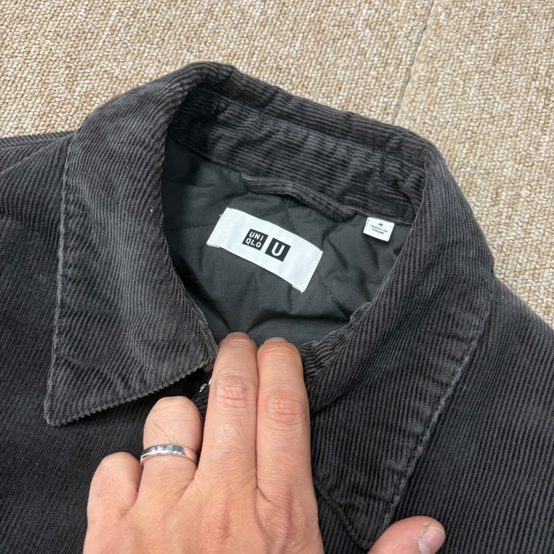 유니클로 u 코듀로이 자켓 상품이미지3